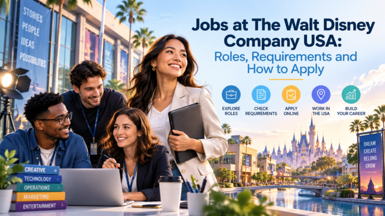Jobs at The Walt Disney Company USA: Roles, Requirements and How to Apply
