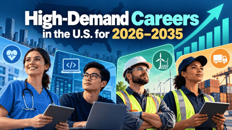 High-Demand Careers in the U.S. for 2026–2035