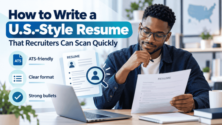 How to Write a U.S.-Style Resume That Recruiters Can Scan Quickly