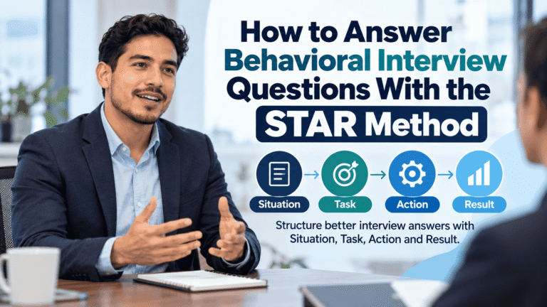 How to Answer Behavioral Interview Questions With the STAR Method