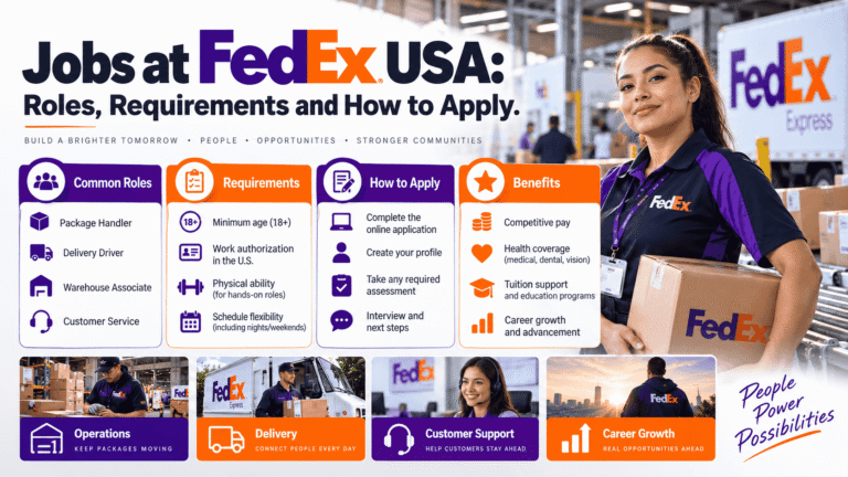 Jobs at FedEx USA: Roles, Requirements and How to Apply