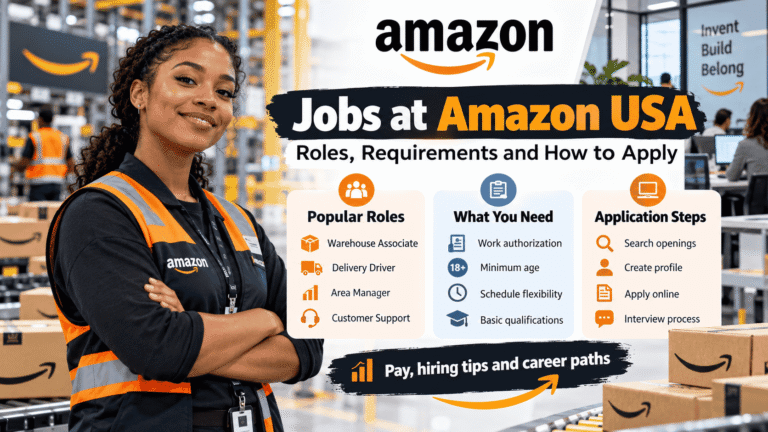 Jobs at Amazon USA: Roles, Requirements and How to Apply