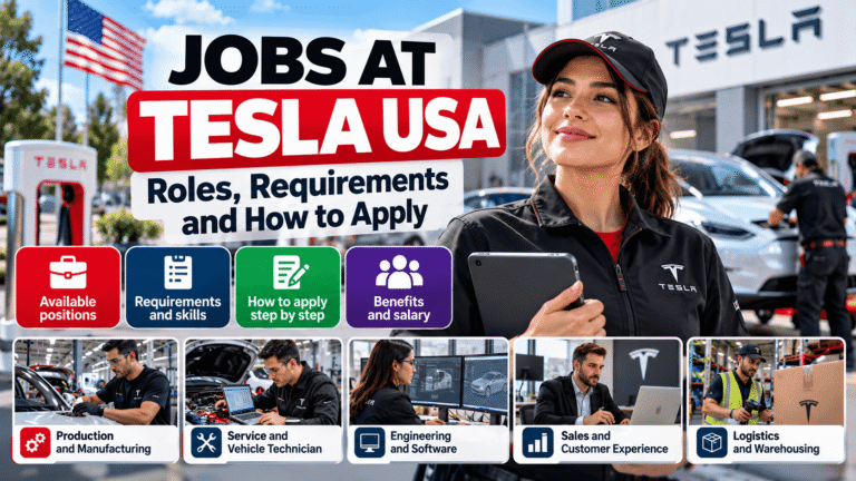 Jobs at Tesla USA: Roles, Requirements and How to Apply