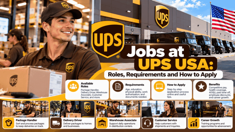 Jobs at UPS USA: Roles, Requirements and How to Apply