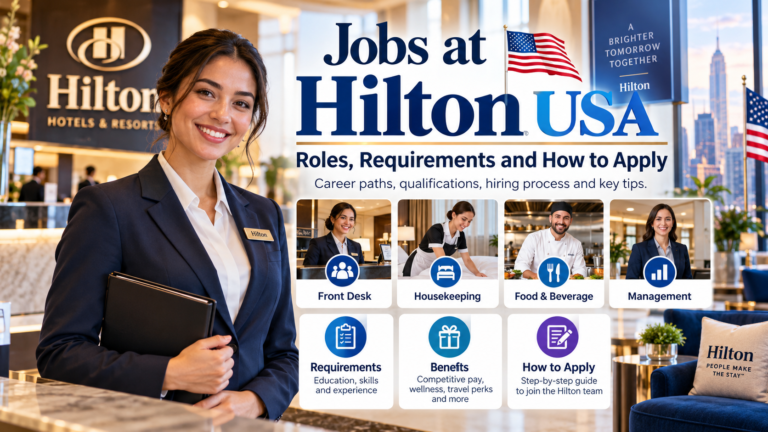 Jobs at Hilton USA: Roles, Requirements and How to Apply