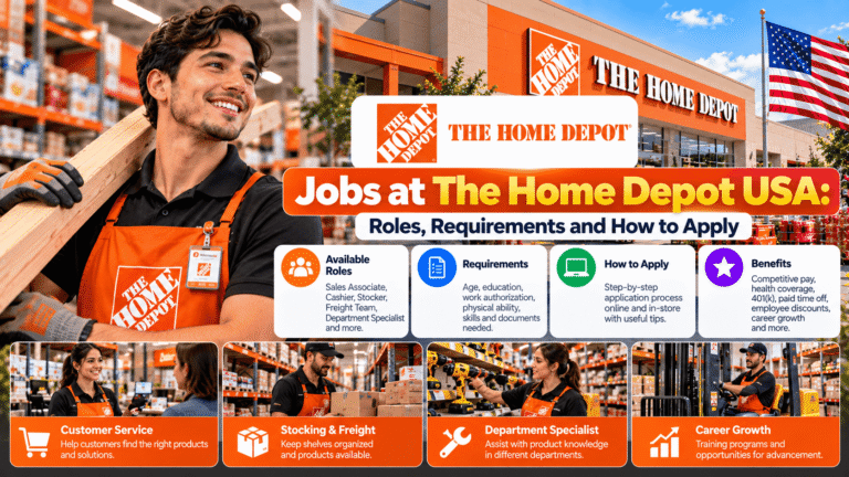 Jobs at The Home Depot USA: Roles, Requirements and How to Apply