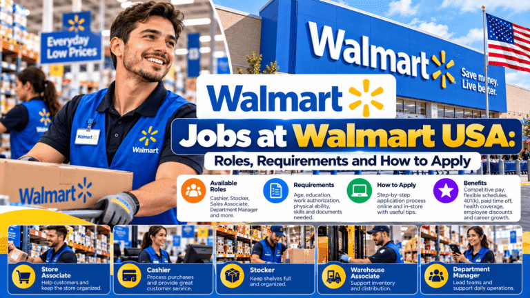 Jobs at Walmart USA: Roles, Requirements and How to Apply