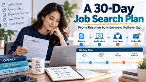 A 30-Day Job Search Plan: From Resume to Interview Follow-Up