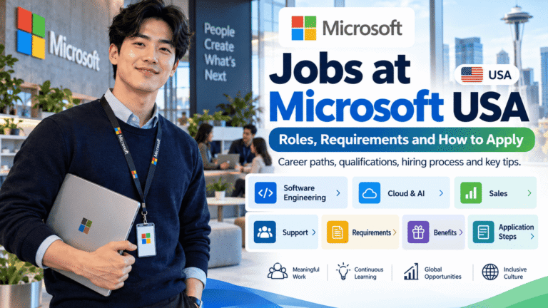Jobs at Microsoft USA: Roles, Requirements and How to Apply