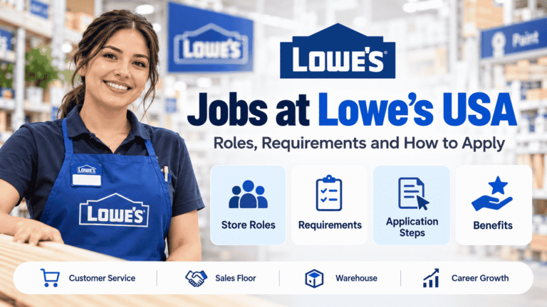 Jobs at Lowe's USA: Roles, Requirements and How to Apply